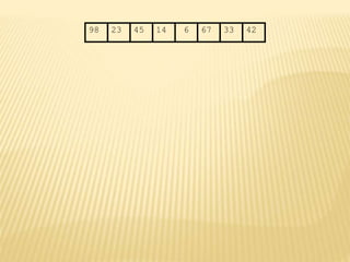 67
45
23 14 6 33
98 42
 