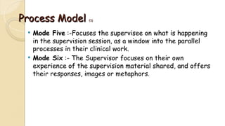 Process Supervision Model lecture 16 supervision.ppt