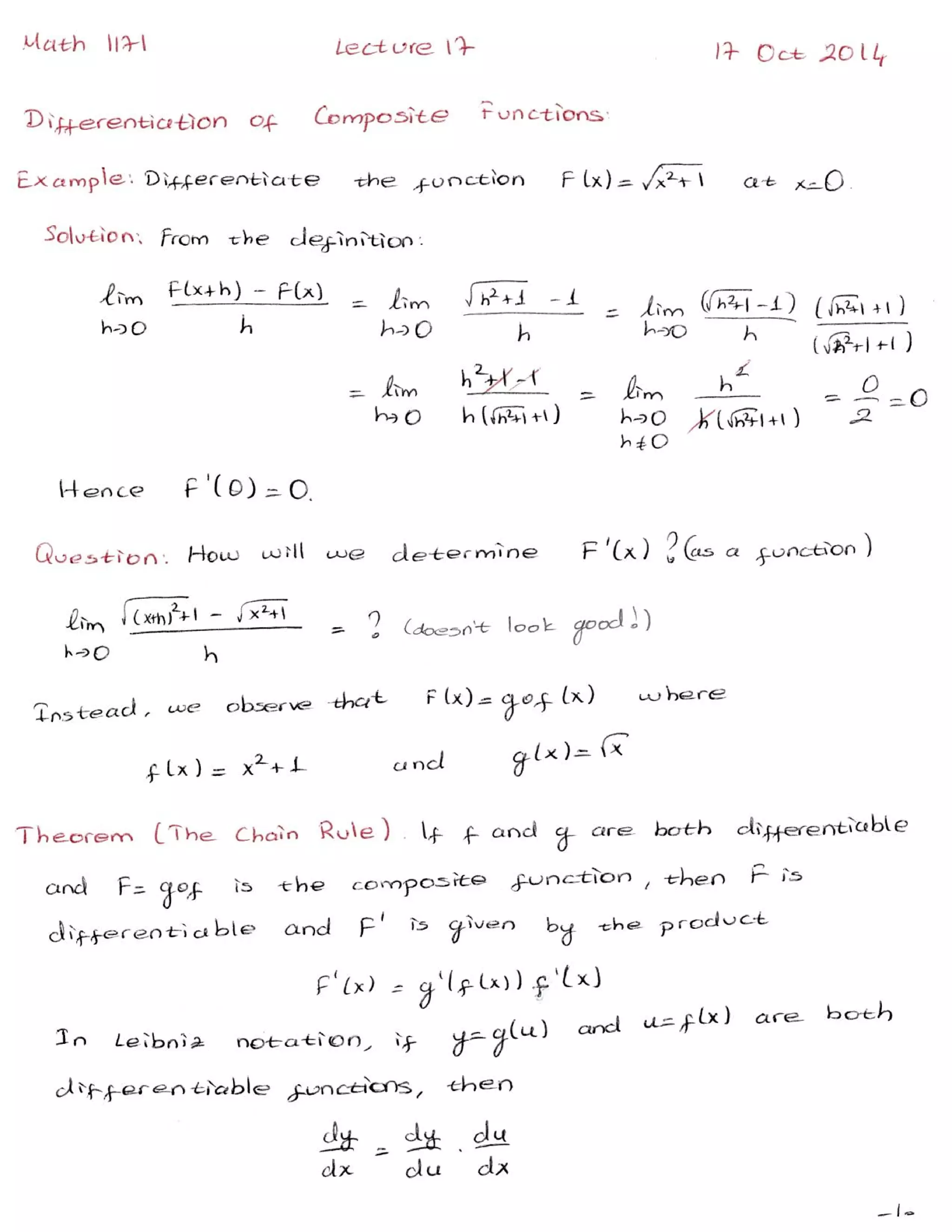 Lecture 17 | PDF