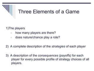 Lecture 17 game theory | PPT