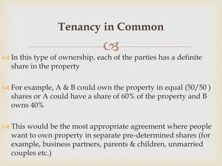 Contiguous Property Lecture 17 land law | PPT