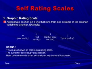 Attributes Rating Scale Data analysis | PPT