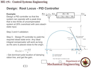 Lecture 17 me 176 (4th) 9 - design via root locus | PDF