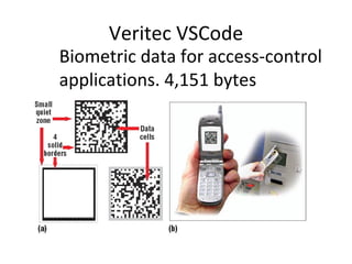 Veritec Sticker 2 d barcodes(NSM) | PPT