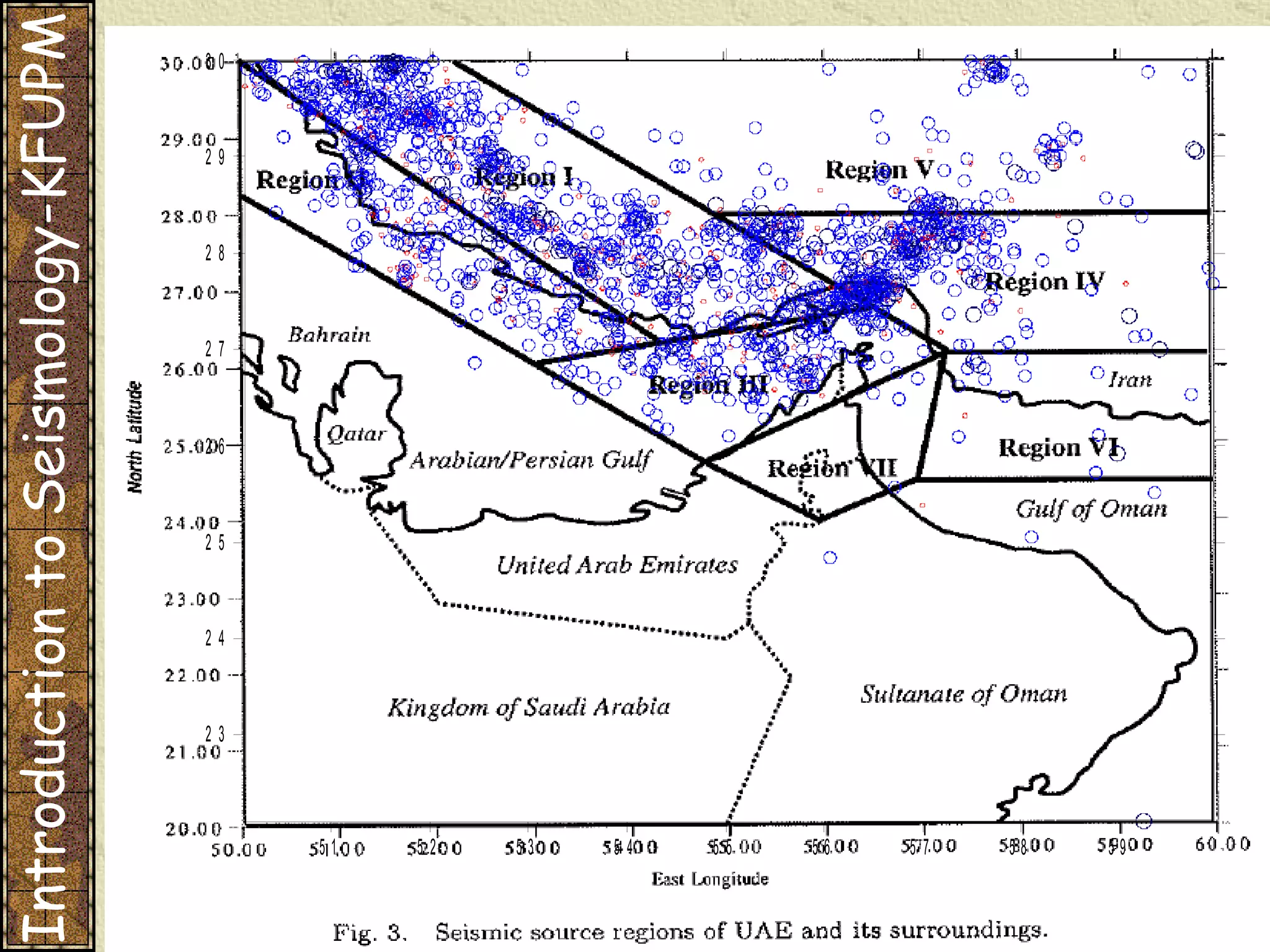 Introduction to Seismology-KFUPM 