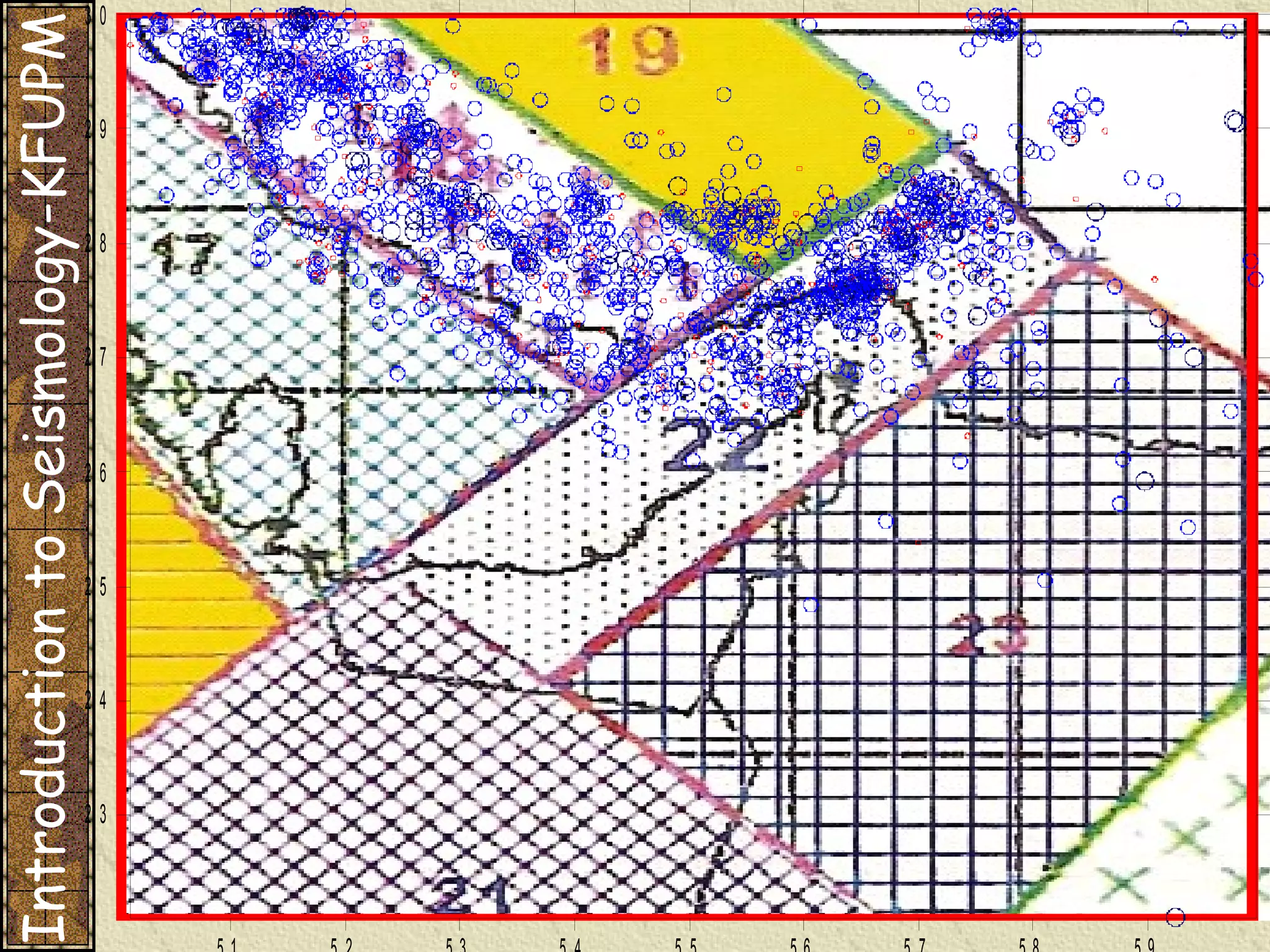 Introduction to Seismology-KFUPM 