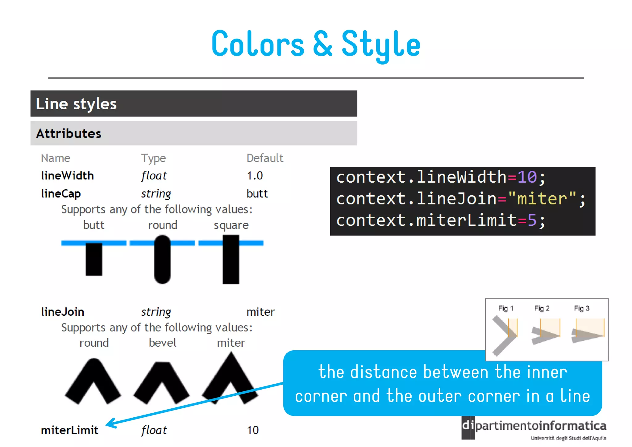 Colors & Style




        the distance between the inner
     corner and the outer corner in a line
 