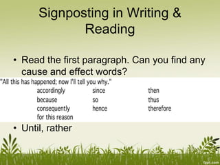 Lecture 18: Reading and Writing for an Academic Purpose | PPTX