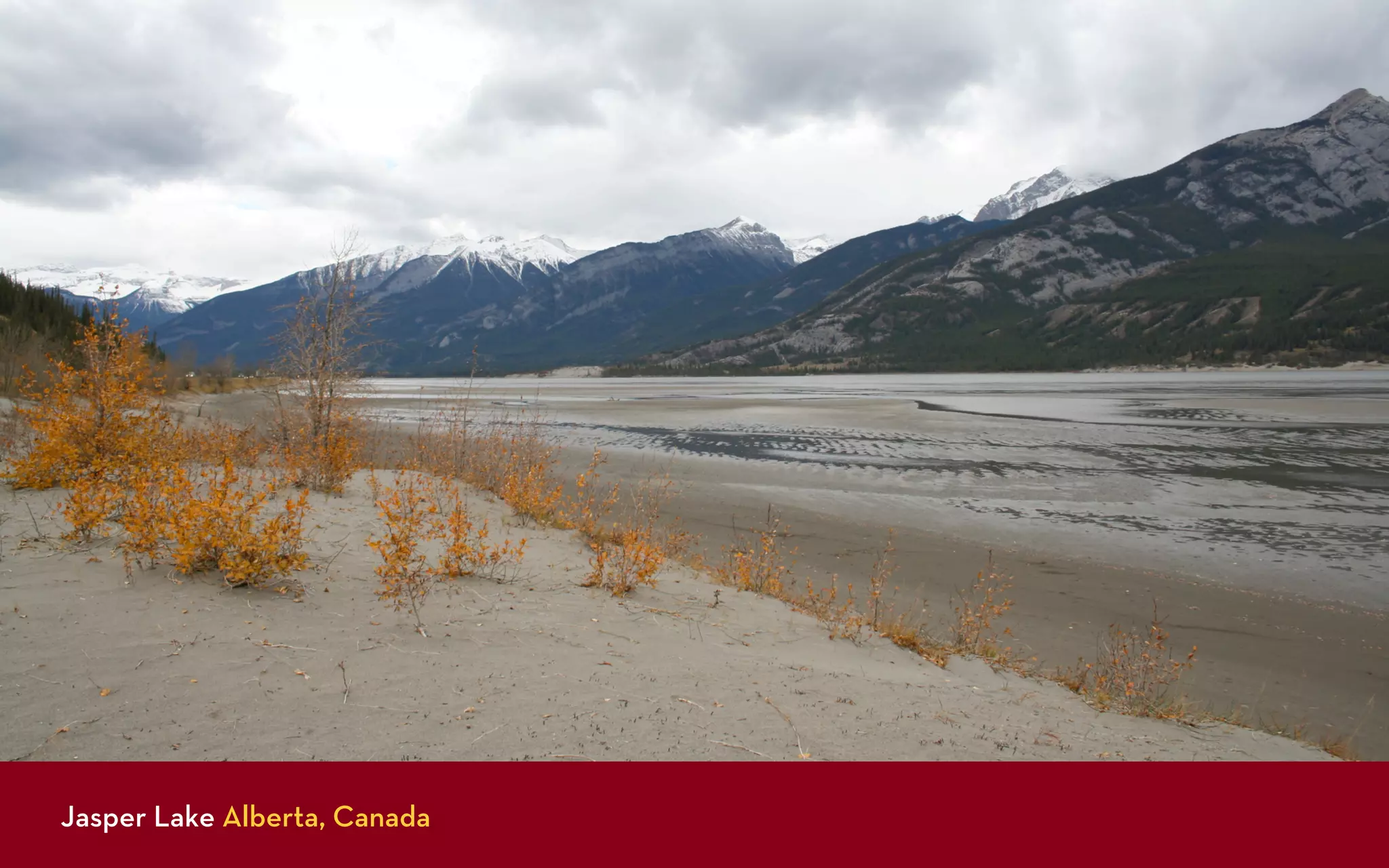 Jasper Lake Alberta, Canada
 