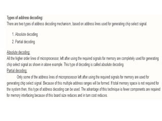 lecture 18PART 1 Memory Interfacing.pptx