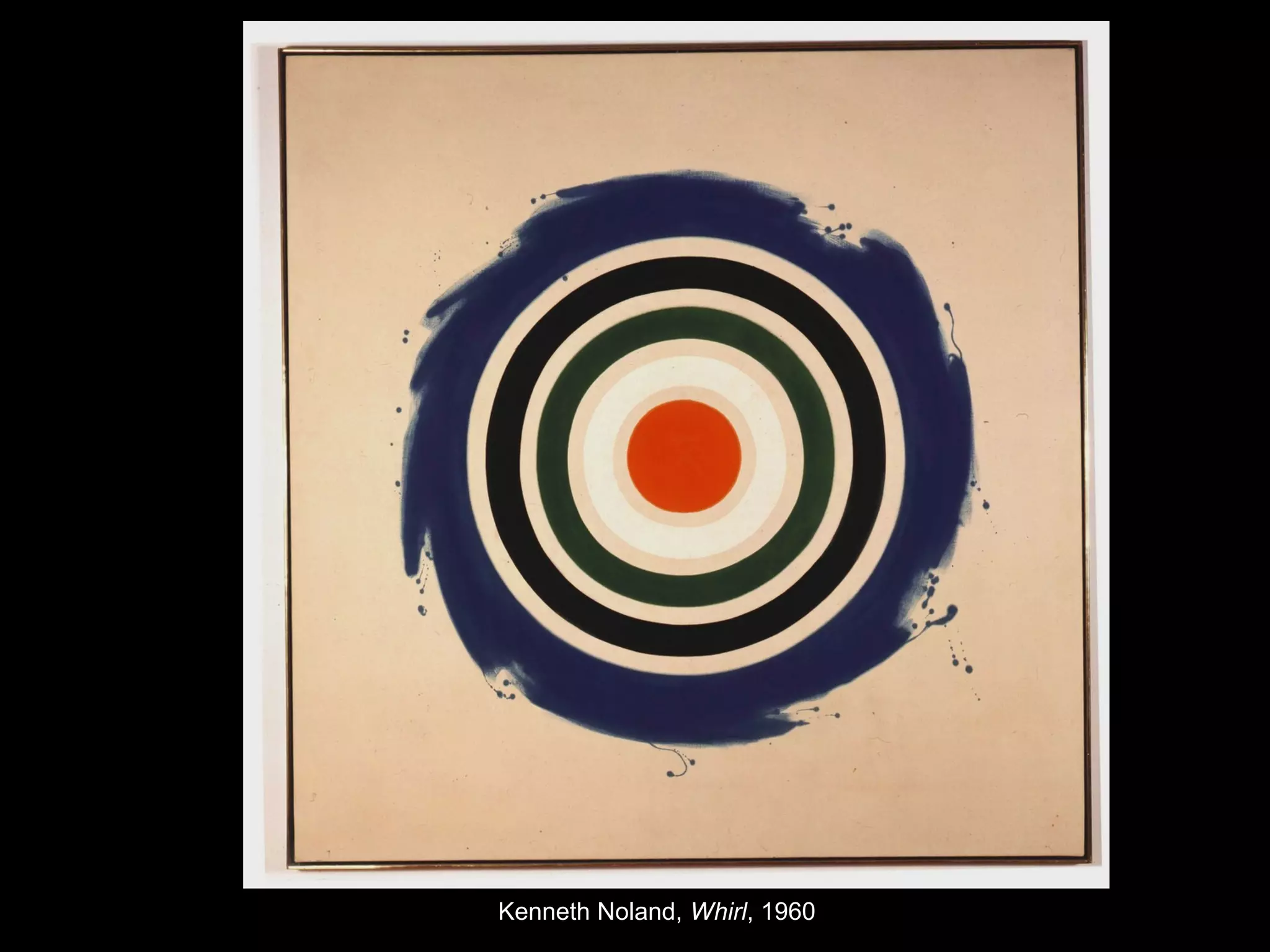 Kenneth Noland, Whirl, 1960 
 