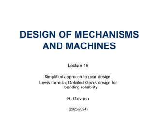 Gear Strength, static and Dynamic Design and Analysis | PDF