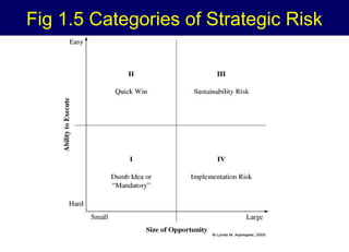 Fig 1.5 Categories of Strategic Risk

 