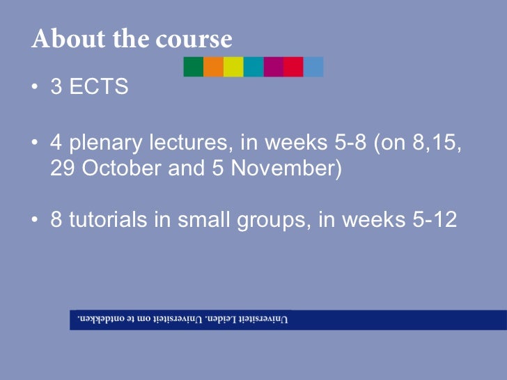 Academic writing in english course