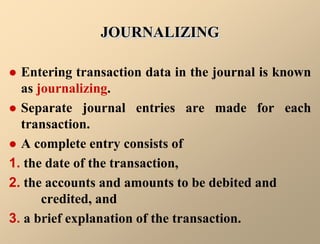 Journalising Rules Lecture_1_Accounting_ Elements & Accounting_Procedure.ppt