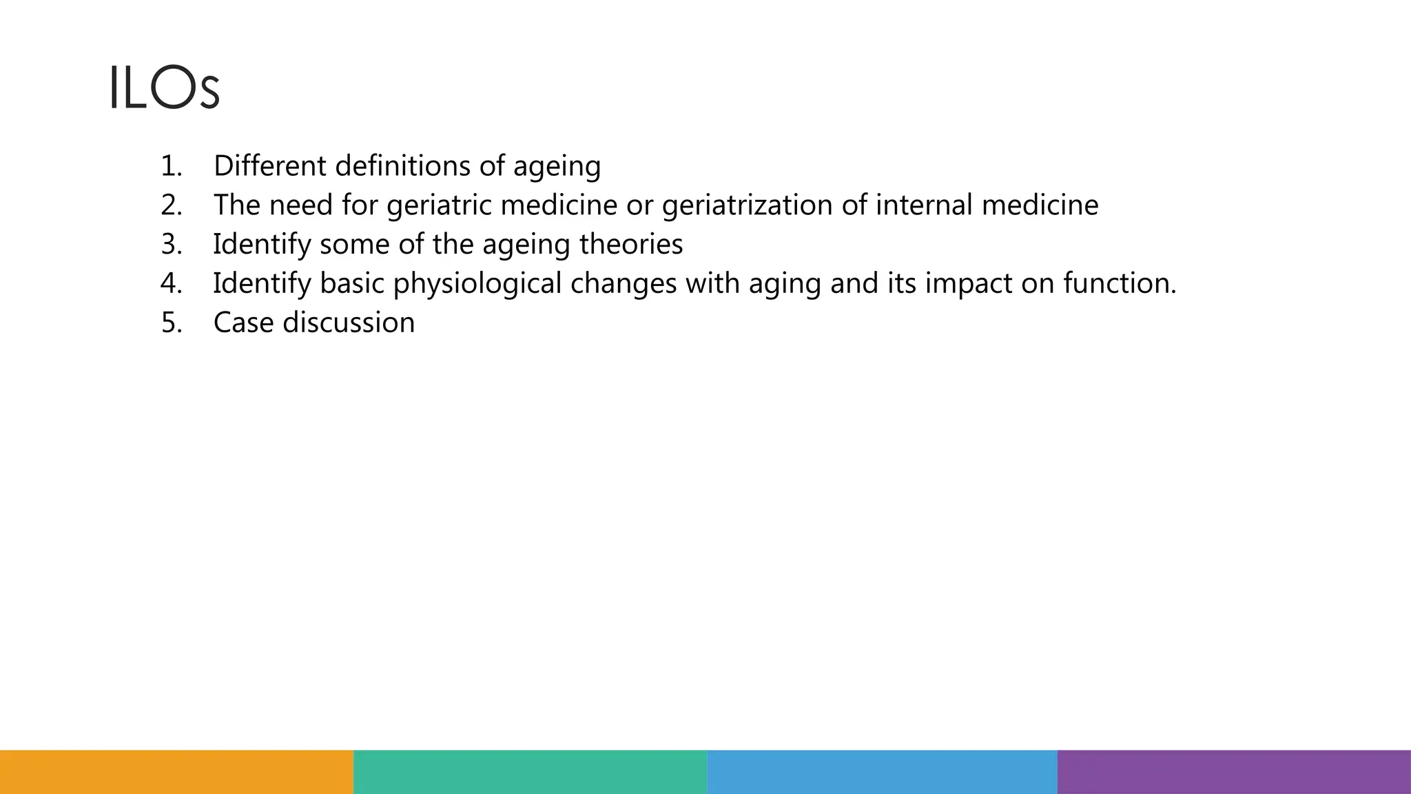 A closer look at Implications In Age