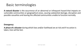 Hazards and Disaster management lecture 1 and 2.pptx