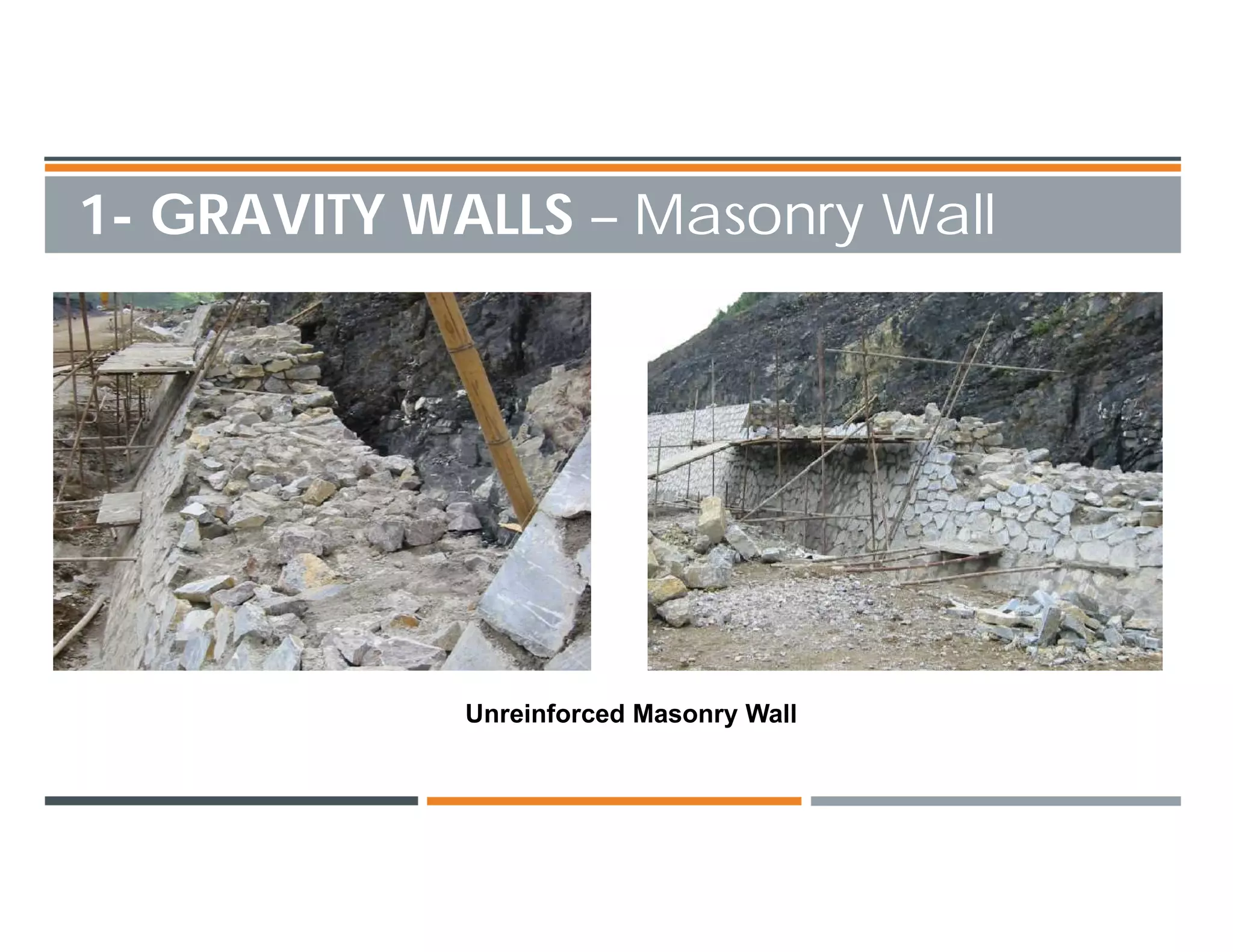 Unyield Lecture 1 and 2 - Earth Retaining Structure (Introduction) | PDF
