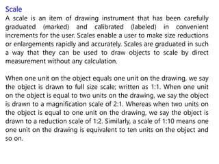 Scale Instrument Drafting Architectural Drafting Techniques and Materials.pptx