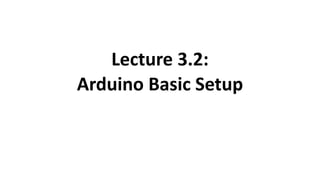 Lecture 1 arduino | PPT