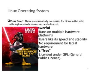 Network Operating System (Linux and Windows Server) | PPTX
