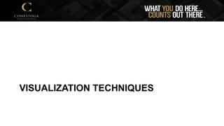 VISUALIZATION TECHNIQUES
 