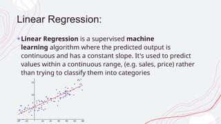 introduction to Machine learning and applications | PPTX