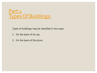 Lecture 1 Building types and components of building.pptx