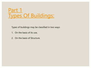 Lecture 1 Building types and components of building.pptx
