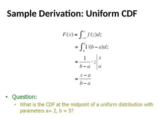 Random Variables (Motivation) and its types | PPTX