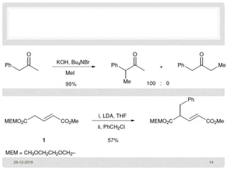 Lecture 1 c c bond formation | PPTX