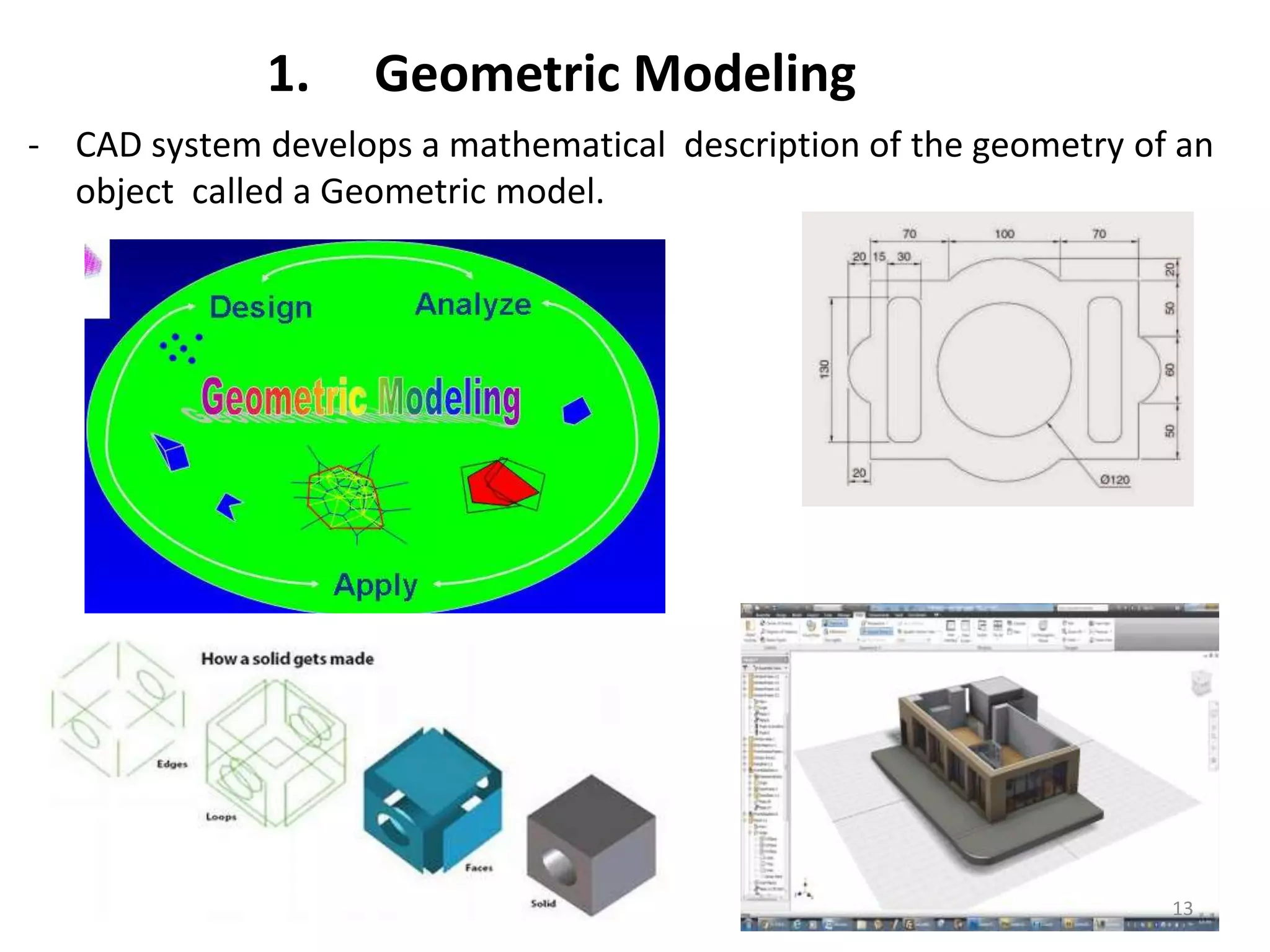 CAD/CAM/CIM (Lecture 1 CAD) | PPTX