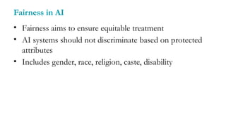 Bias and Fairness in AI Systems: Ethical Challenges and Solutions | PPTX
