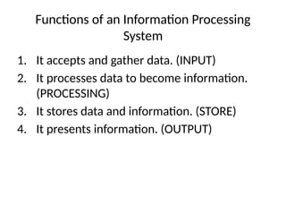 Comp Science Introduction lecture slides | PPTX