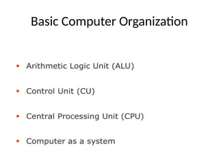 Comp Science Introduction lecture slides | PPTX
