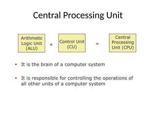 Comp Science Introduction lecture slides | PPTX