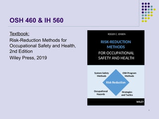 Safety Risk Reduction Methods Examples Comprehensive Risk-Reduction Methods for Occupational Safety and Health ...
