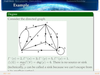 Basics on Graph Theory | PDF