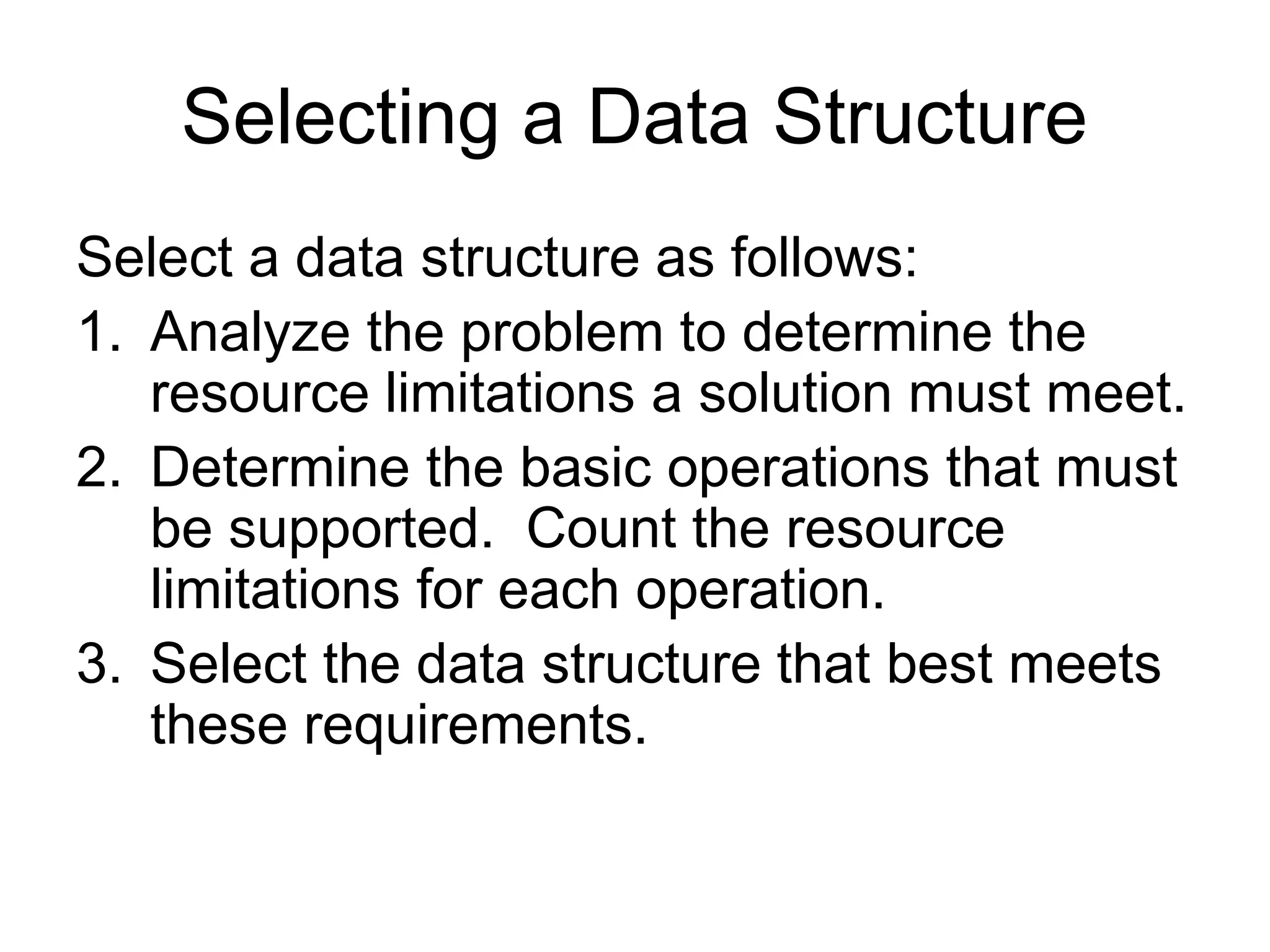 data structures and its importance | PPTX
