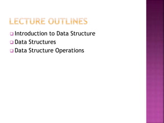 Introduction to DSA | PPT | Databases | Computer Software and Applications