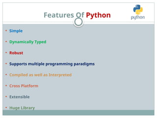 Lecture 1e.pptx , this is python 1st lecture ppt for giving you idea ...