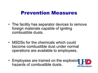 Combustible Dust Hazards | PPT