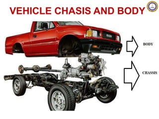 VEHICLE CHASIS AND BODY
 