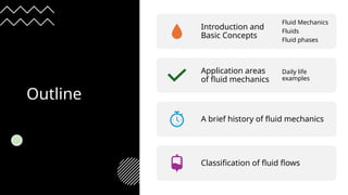 Introduction to Fluid Mechanics (Fluid Flow) | PPTX