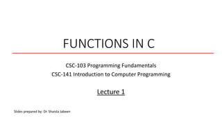 Lecture 1_Functions in C.pptx