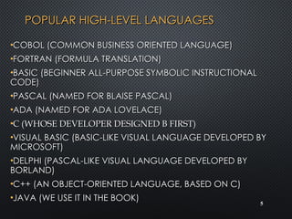 Lecture 1 Fundamentals of Programming I.ppt