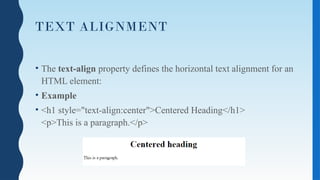 HTML Basics, Web Development Part-1 .pptx