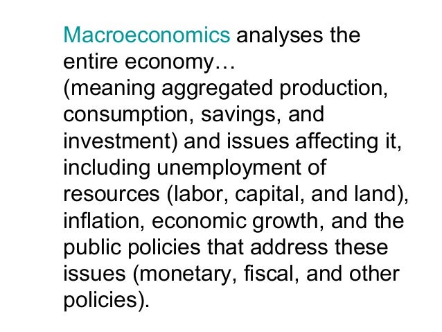 intro to macroeconomics