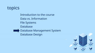 Lecture1 Information Management Introduction | PPTX