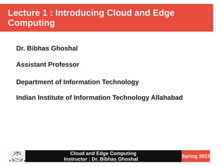 Lecture1_Intro about edge computing and cloud computing | PDF